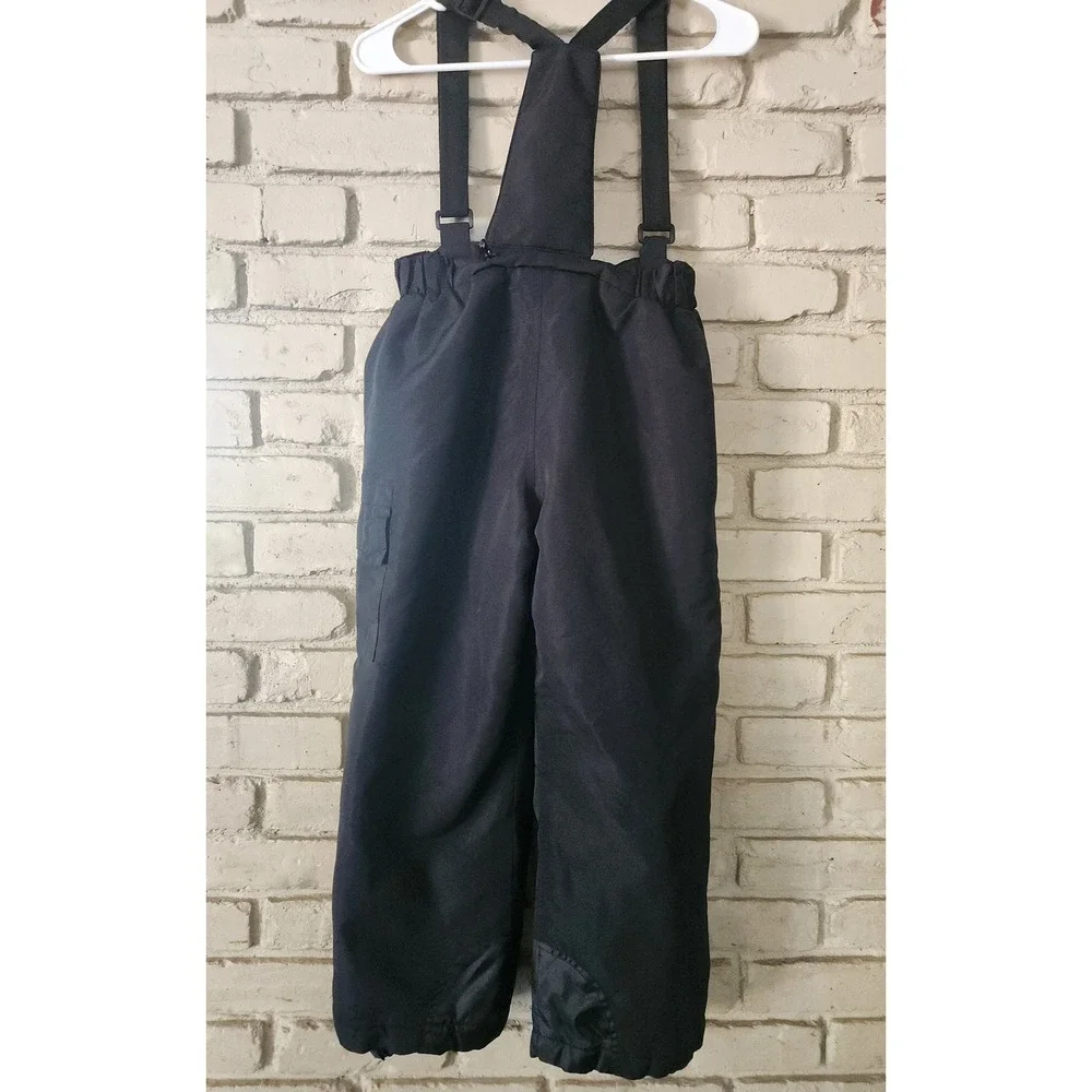 Minus Zero Kids Black Snow Pants Insulated Winter Bibs